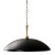 forma klosz Lampa Delarosa czarna