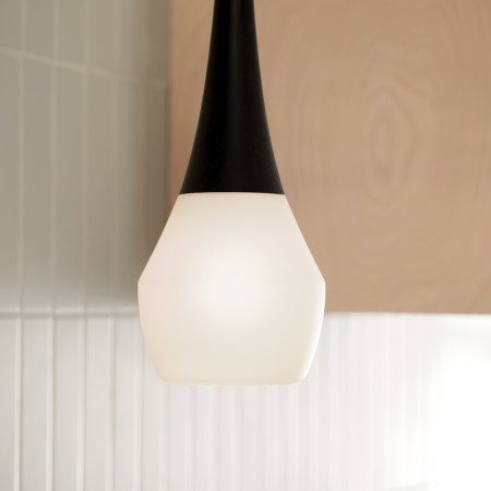 klosz  Lampa Della czarna