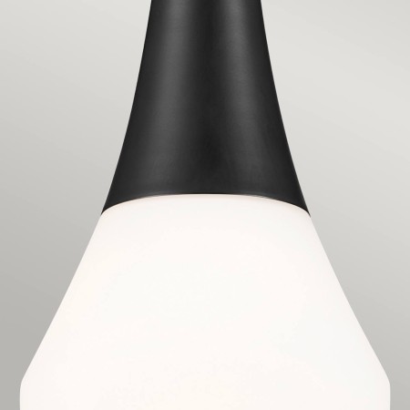 kolor metalu  Lampa Della czarna