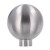 gałka meblowa Milo stal 28 mm bok