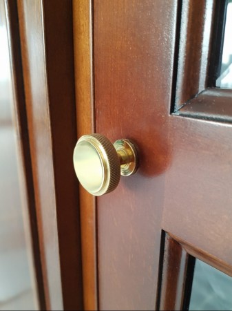 uchwyt meblowy mosiężny GM106 poler