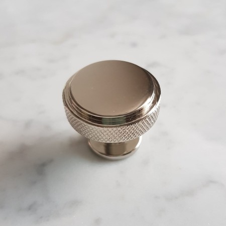 gałka meblowa GM106 nikiel z moletką