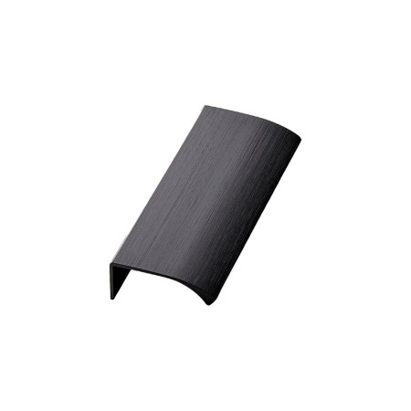 Uchwyt meblowy krawędziowy Edge czarny 100 mm