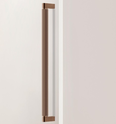 Przejdź do produktu uchwyt meblowy podłużny Brooklyn Big brąz szczotkowany 2 rozmiary 