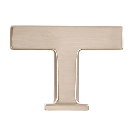 uchwyt meblowy Tbar srebro szczotkowane 2520 bok