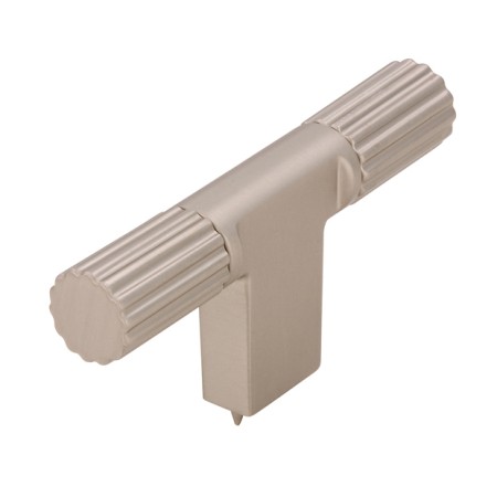 uchwyt meblowy T-bar 2592 srebrny mat bok