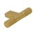 uchwyt meblowy T-bar 2592 antyczne złoto