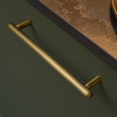 uchwyt Toco złoto szczotkowane  na meblu