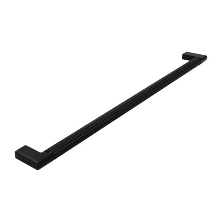 uchwyt reling meblowy 2591 czarny mat 320 mm bok
