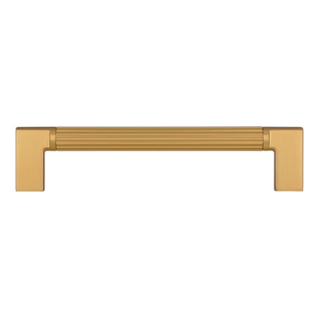 uchwyt reling meblowy 2591 złoty mat 128 mm bok 2