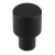 gałka meblowa 2464 czarny mat 16 mm