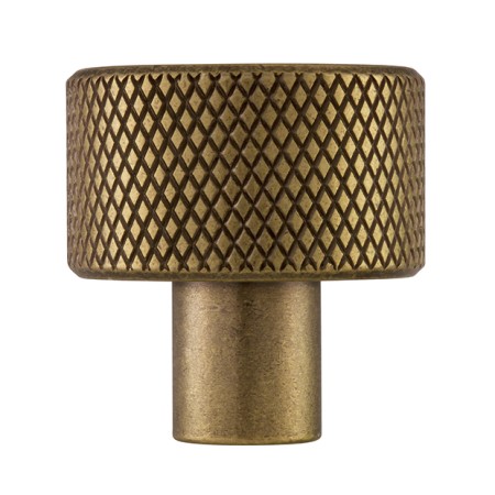 gałka meblowa 2464 antyczne złoto 24 mm