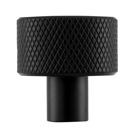 gałka meblowa 2464 czarny mat 24 mm