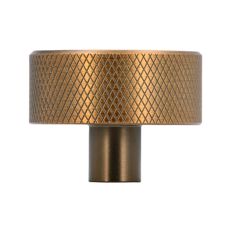 gałka meblowa 2464 złoto patyna 33 mm