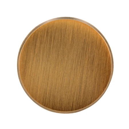 gałka meblowa 2464 złoto patyna 33 mm