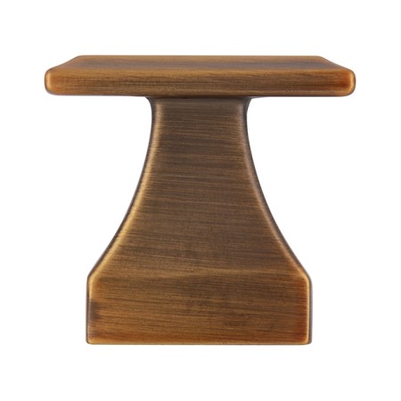 gałka meblowa 2439 złoto patyna od boku