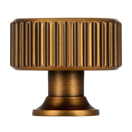 Gałka meblowa 2596 złoto patyna