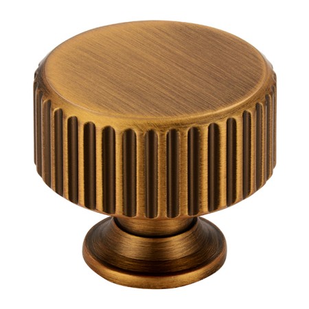 Gałka meblowa 2596 złoto patyna 2