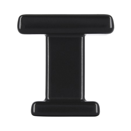 Gałka meblowa 2506 czarny mat 1