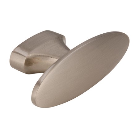 Gałka meblowa Oval slim nikiel