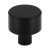 Gałka meblowa 2508 czarny mat 24