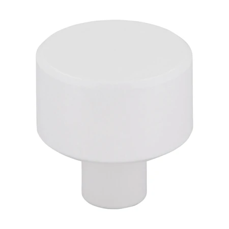 Gałka meblowa 2508 biały mat 24
