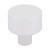 Gałka meblowa 2508 biały mat 24