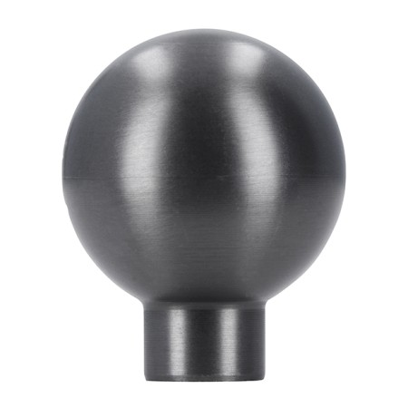 gałka meblowa Milo antracyt 24 mm bok