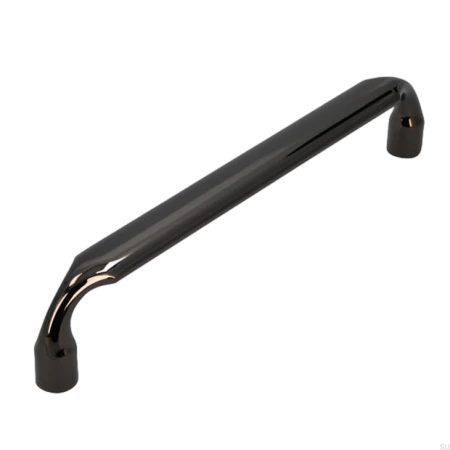 Uchwyt reling meblowy 2442 160mm antracyt polerowany