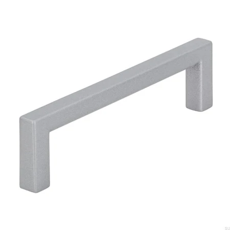 Uchwyt reling meblowy Linea aluminium szczotkowane 96 mm