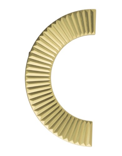 Przejdź do produktu uchwyt Carb ozdobny półokrągły pierścień złoto satyna