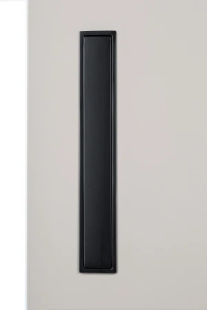 uchwyt meblowy wpuszczany Clos czarny z boku