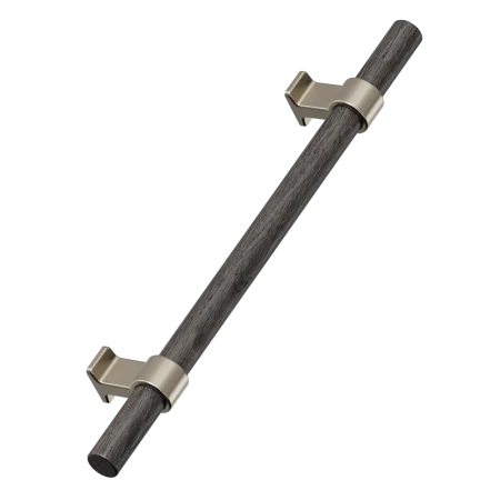 uchwyt reling meblowy Branch dąb ciemny brąz i cava