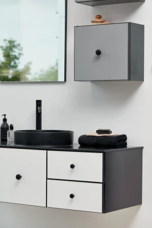 Gałka Toro w czarnym macie