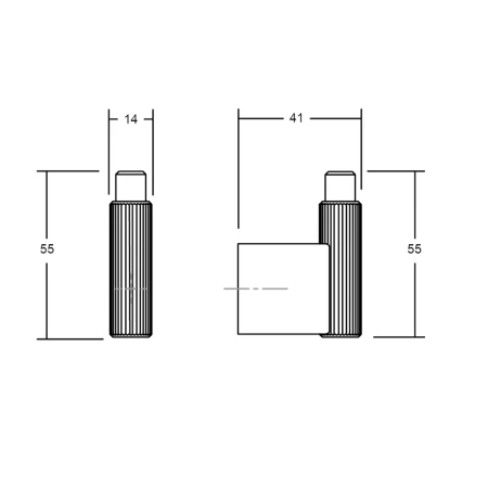 wieszak Stripes wymiary