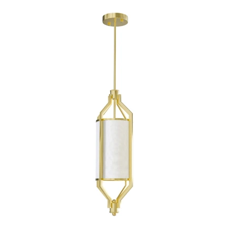 lampa wisząca latarenka Zundo złota