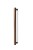 Uchwyt meblowy podłużny Moon BIG 384 mm brąz szczotkowany