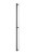 Uchwyt meblowy podłużny Moon BIG 1056 mm czarny