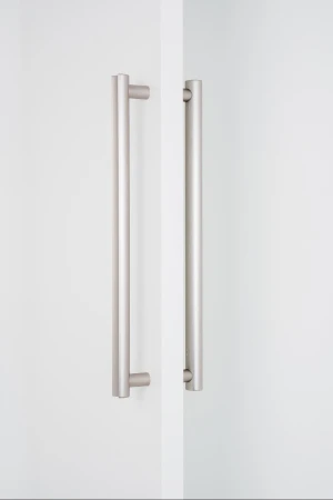 Uchwyt meblowy podłużny Moon BIG 384 mm srebrny dwustronny