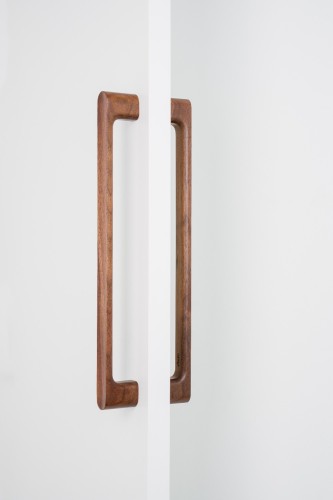 Przejdź do produktu Uchwyt meblowy podłużny Luv Big Wood 384 mm Orzech włoski dwustronny