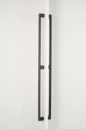 Uchwyt meblowy podłużny Luv Big 992 mm Wood czarny mat dwustronny