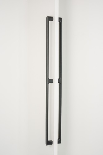 Przejdź do produktu Uchwyt meblowy podłużny Luv Big 992 mm Wood czarny mat dwustronny