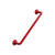 Uchwyt meblowy podłużny Tango 160 mm czerwony