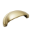 uchwyt muszla BARON 64 mm złota szczotka