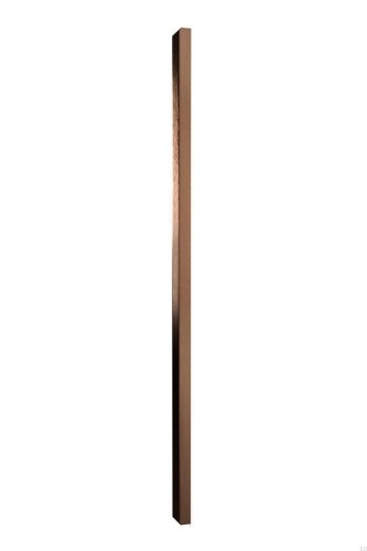 Przejdź do produktu Uchwyt meblowy krawędziowy Peak brąz szczotka 1120 mm