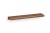 uchwyt krawędziowy brąz Straight 128 mm 0518128L619