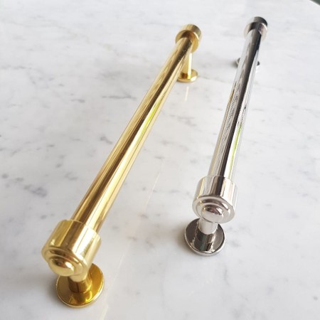 uchwyt reling meblowy złoto poler lub nikiel RM308