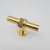 uchwyt meblowy mosiężny Tbar GM121 z diamentowaniem ML