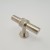 uchwyt meblowy mosiężny Tbar GM121 z diamentowaniem NS