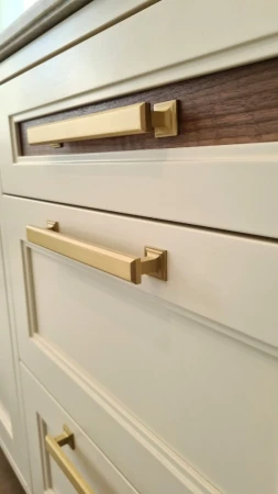 reling mosiądz szczotkowany RM311